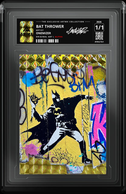 BAT THROWER by Onemizer — Alpha — close-up