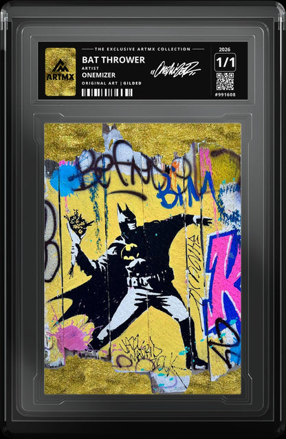 BAT THROWER by Onemizer — Gilded — close-up