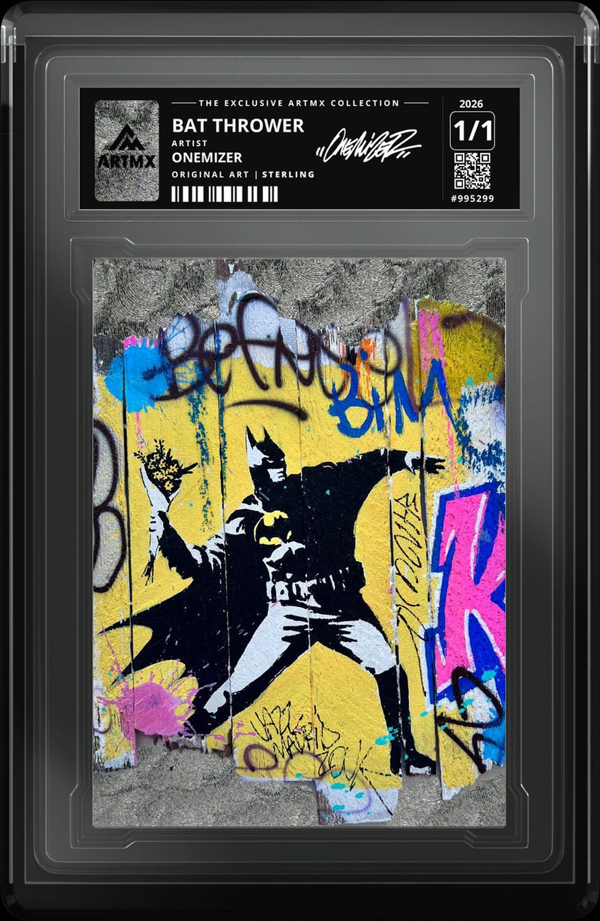 BAT THROWER by Onemizer — Sterling — close-up