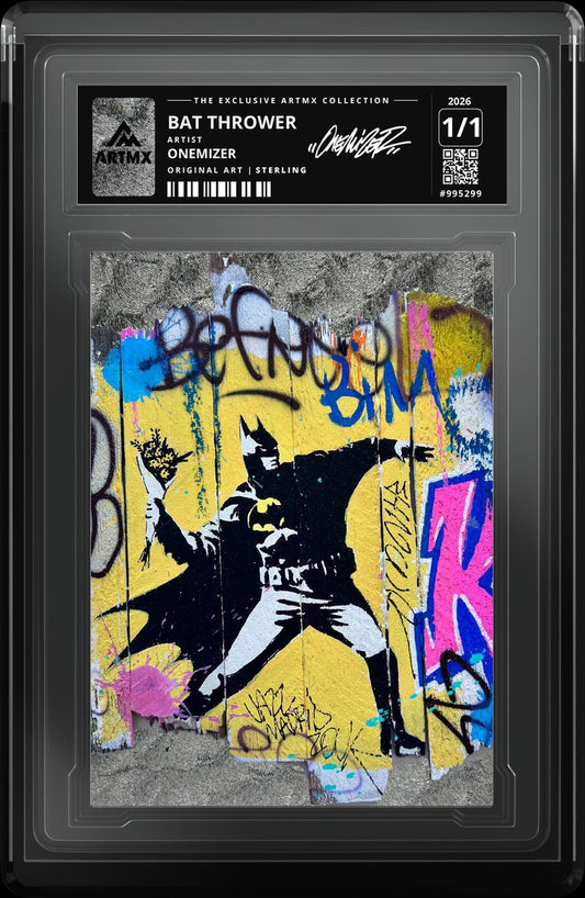 BAT THROWER by Onemizer — Sterling — close-up