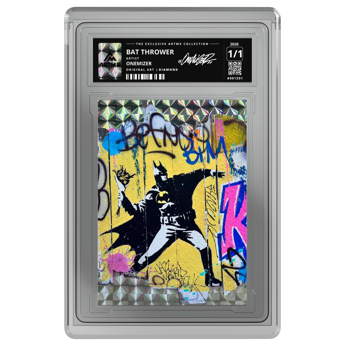 BAT THROWER by Onemizer — Diamond — on white
