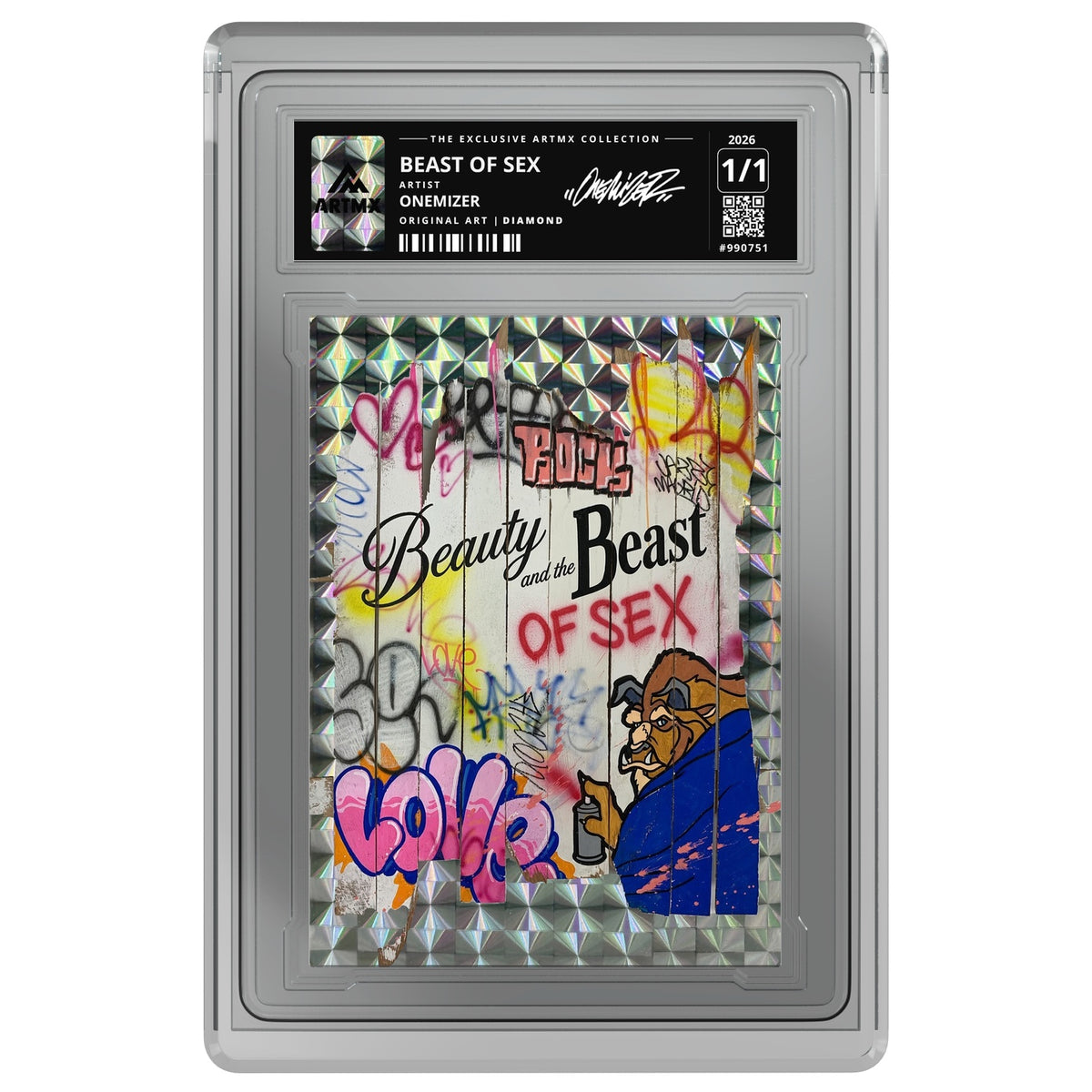 BEAST OF SEX by Onemizer — Diamond — on white