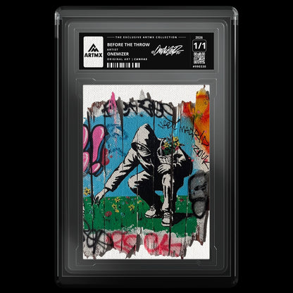 BEFORE THE THROW by Onemizer — Canvas — front