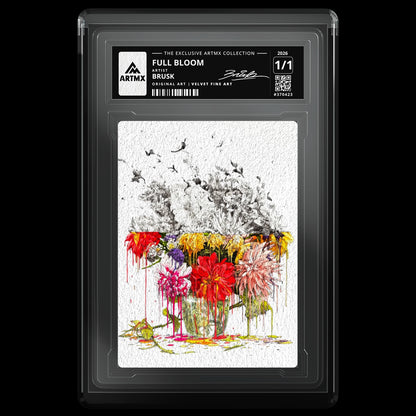 FULL BLOOM by Brusk — Velvet Fine Art — front