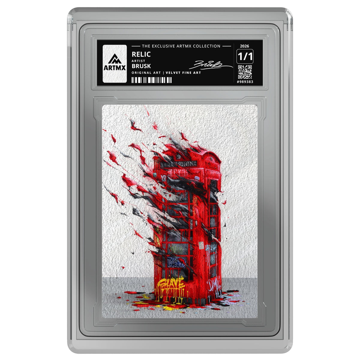 RELIC by Brusk — Velvet Fine Art — on white