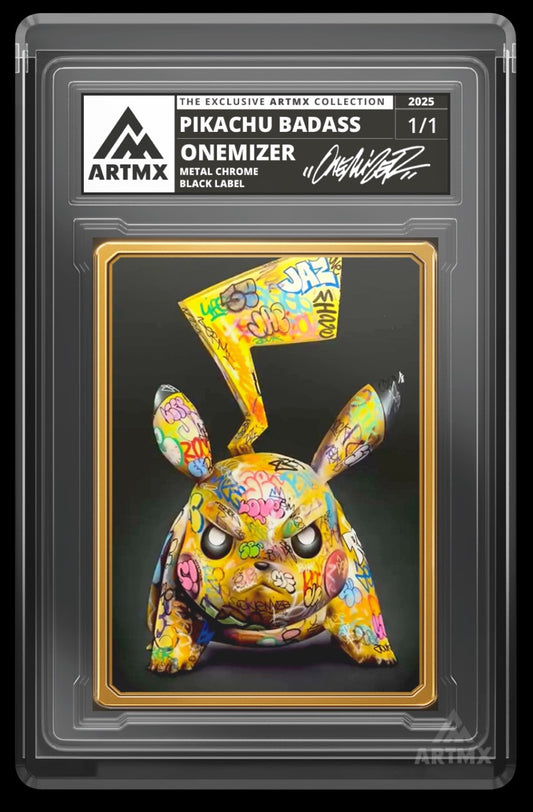 "Pikachu Badass" Art Card by Onemizer - Randomized Allocation