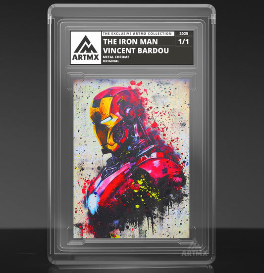 “The Iron Man" Art Card by Vincent Bardou