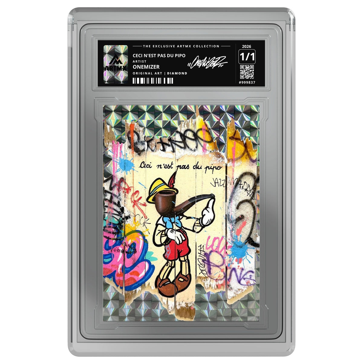 CECI N'EST PAS DU PIPO by Onemizer — Diamond — on white