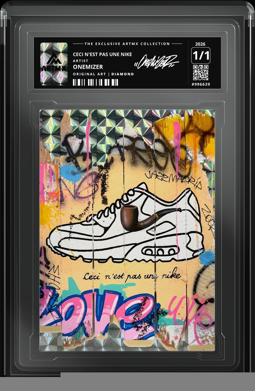 CECI N'EST PAS UNE NIKE by Onemizer — Diamond — close-up