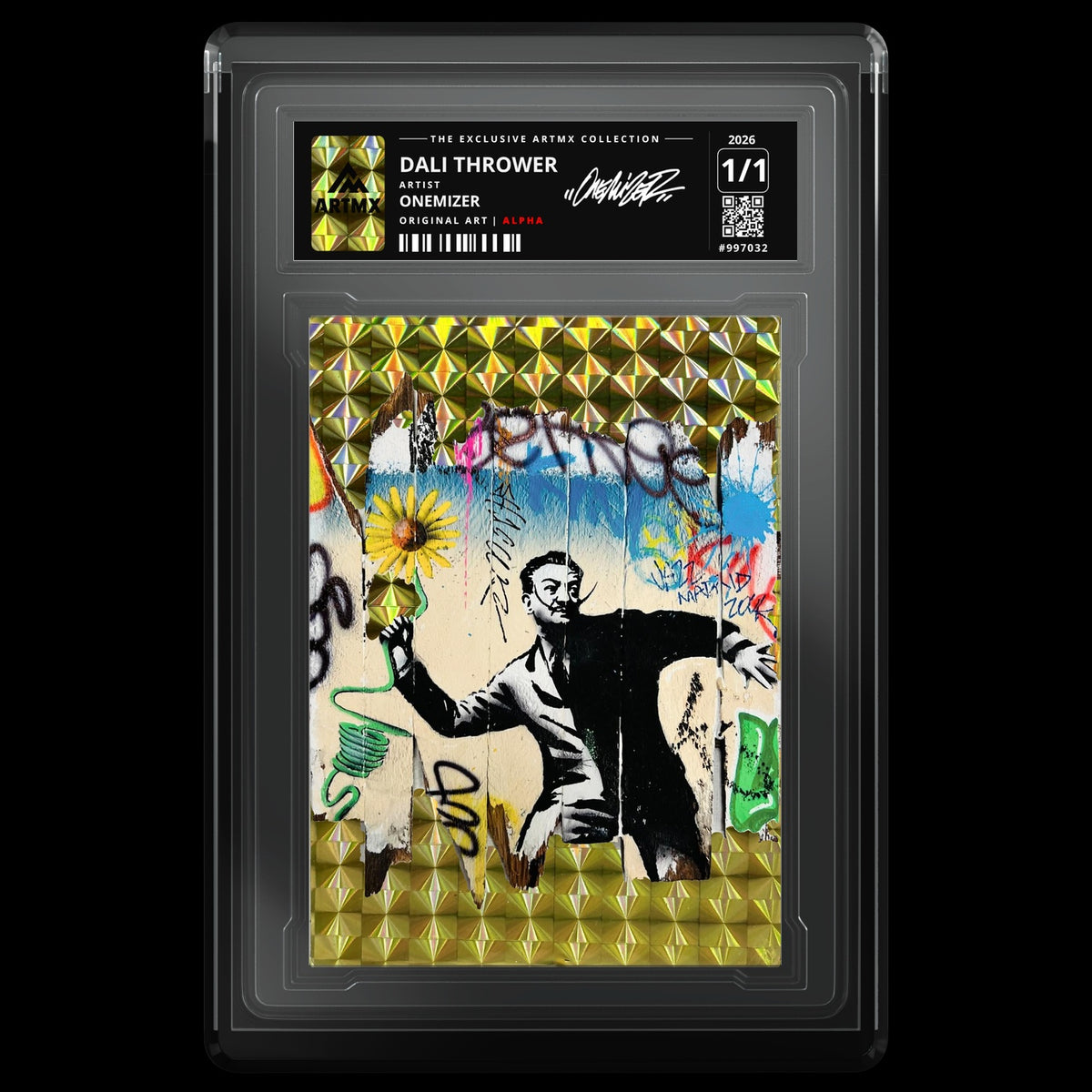 DALI THROWER by Onemizer — Alpha — front