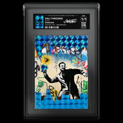 DALI THROWER by Onemizer — Aquamarine — front