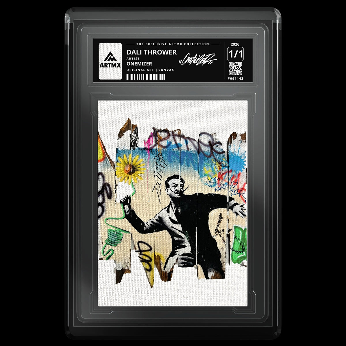 DALI THROWER by Onemizer — Canvas — front