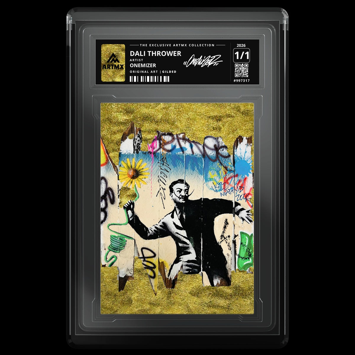 DALI THROWER by Onemizer — Gilded — front
