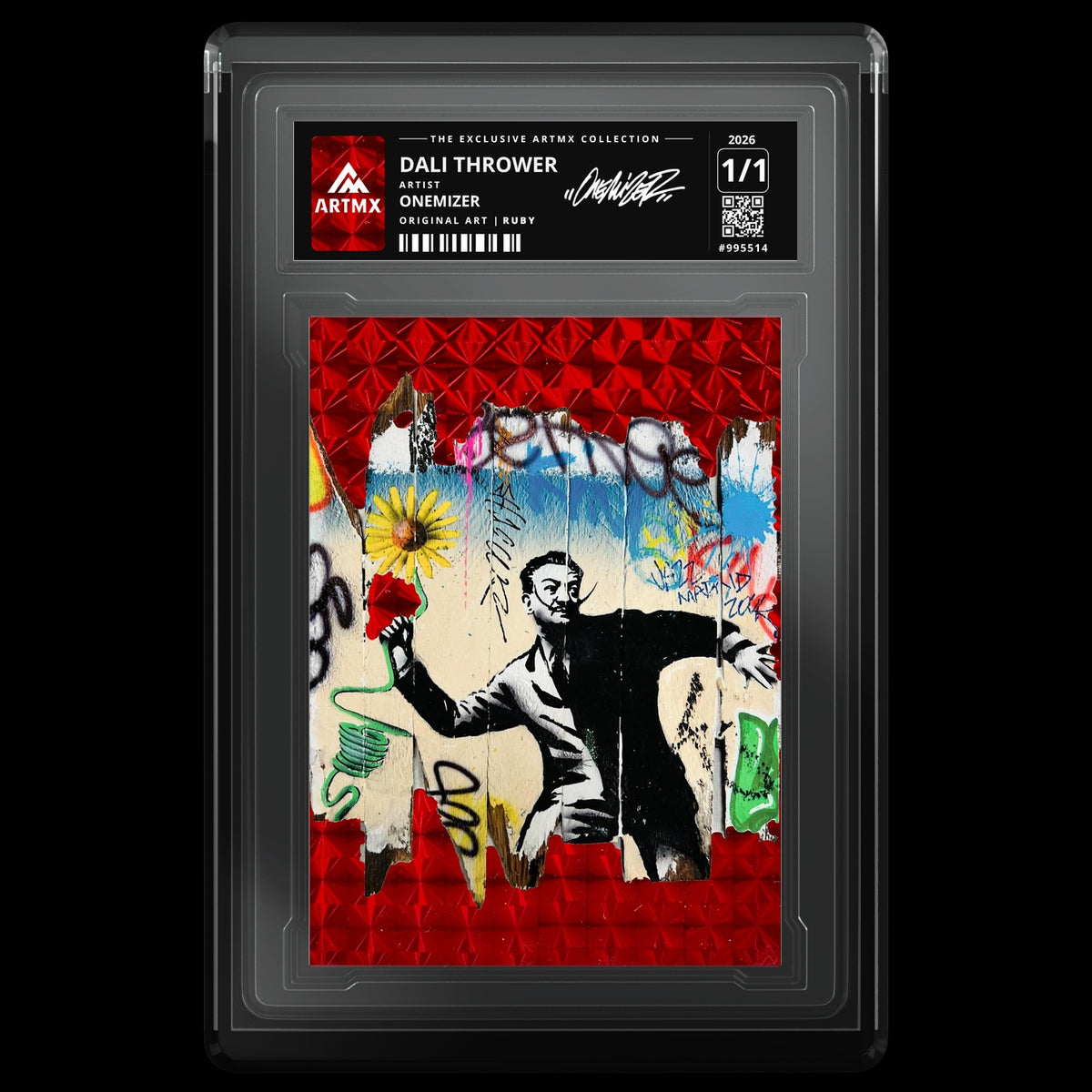 DALI THROWER by Onemizer — Ruby — front