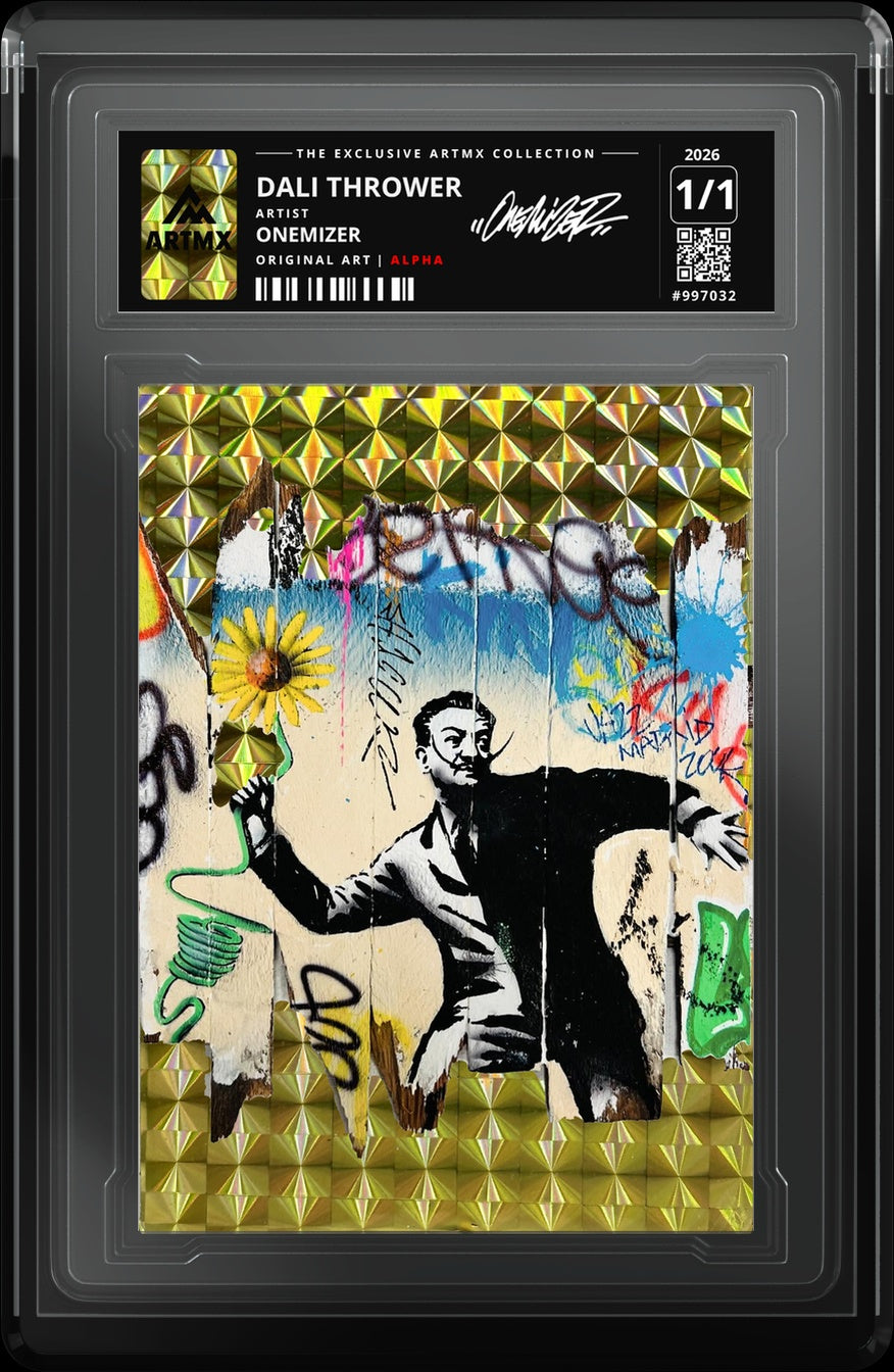DALI THROWER by Onemizer — Alpha — close-up