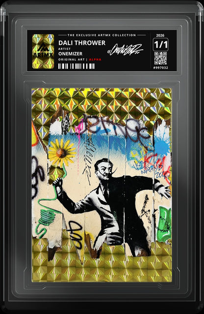 DALI THROWER by Onemizer — Alpha — close-up