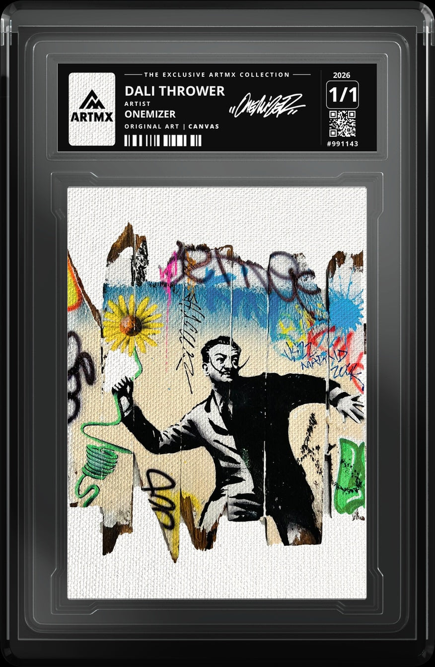 DALI THROWER by Onemizer — Canvas — close-up