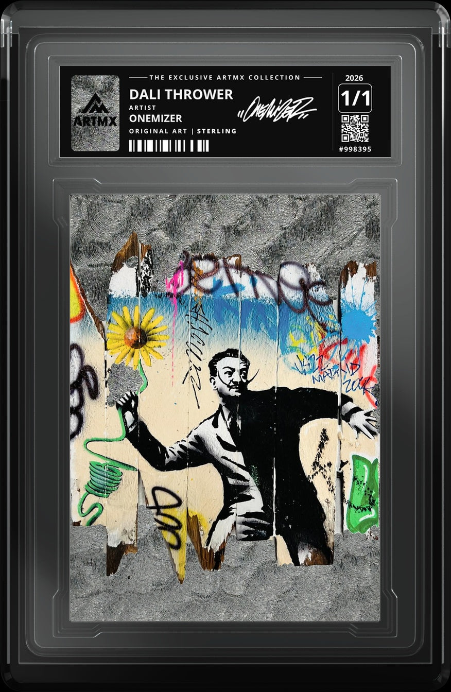 DALI THROWER by Onemizer — Sterling — close-up