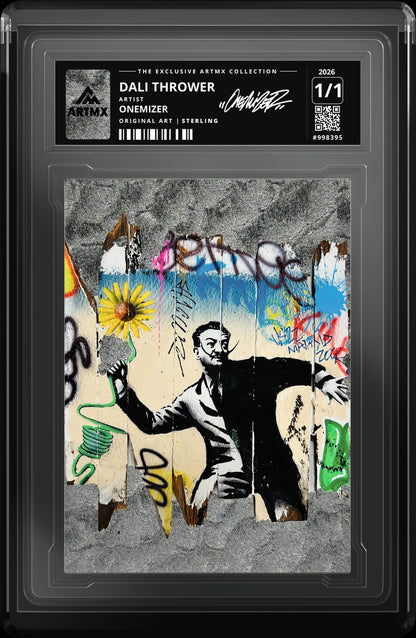 DALI THROWER by Onemizer — Sterling — close-up