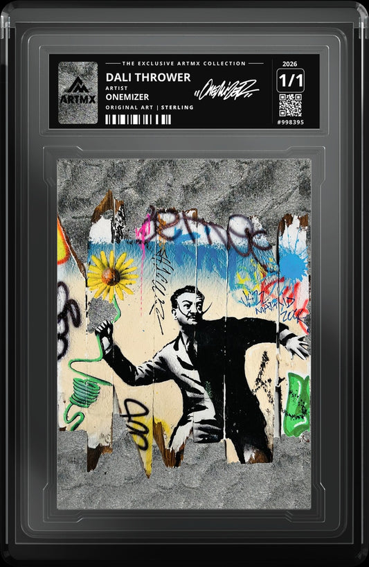 DALI THROWER by Onemizer — Sterling — close-up