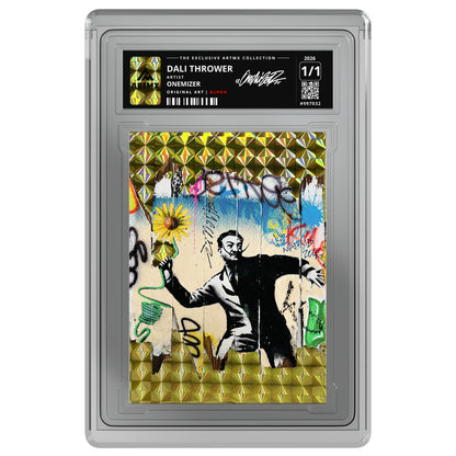 DALI THROWER by Onemizer — Alpha — on white