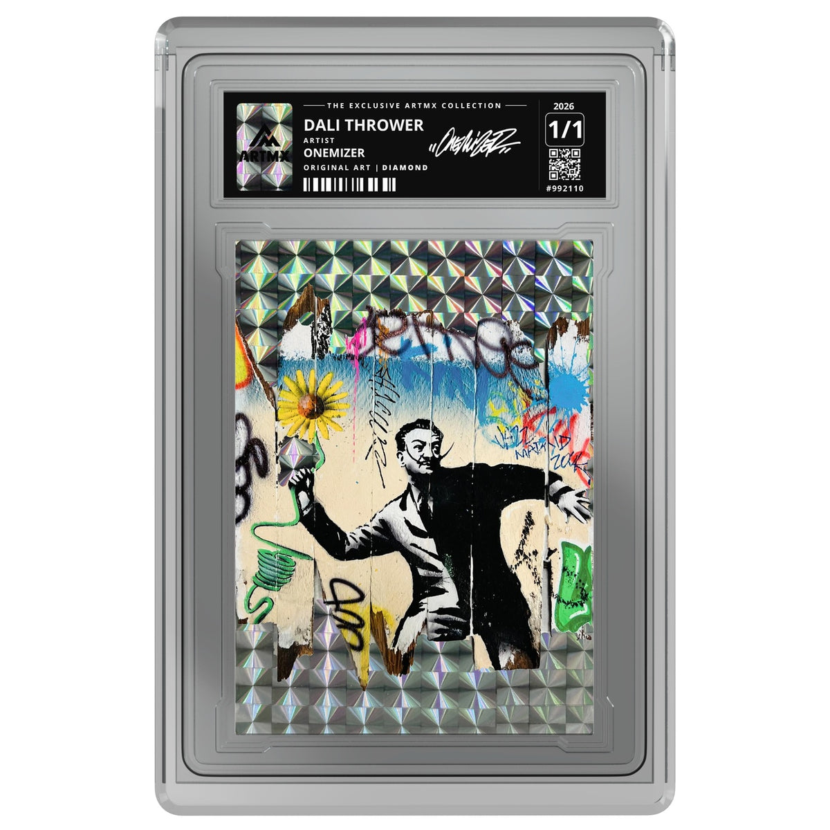 DALI THROWER by Onemizer — Diamond — on white