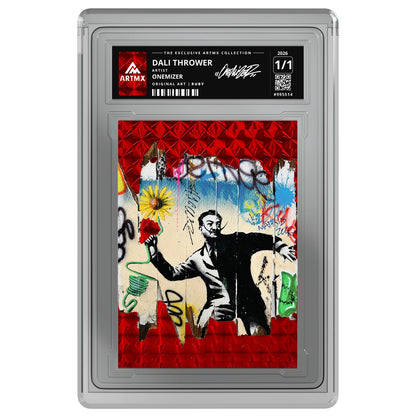 DALI THROWER by Onemizer — Ruby — on white