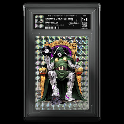 DOOM'S GREATEST HITS by Marco Nelor (Diamond / Vaulted) — front