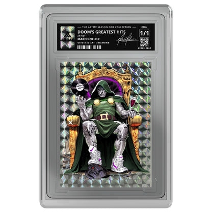 DOOM'S GREATEST HITS by Marco Nelor (Diamond / Vaulted) — on white
