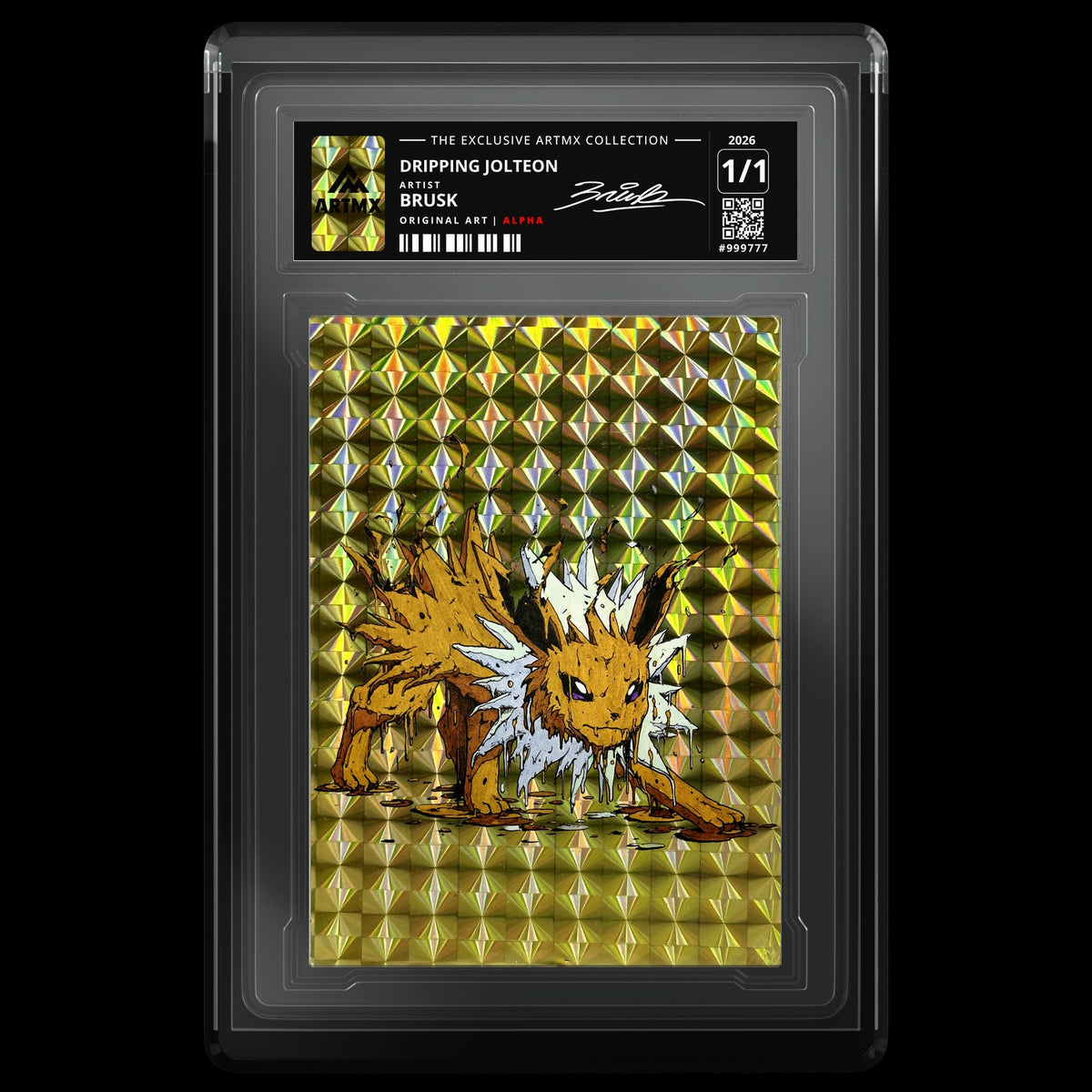 DRIPPING JOLTEON by Brusk — ALPHA — front