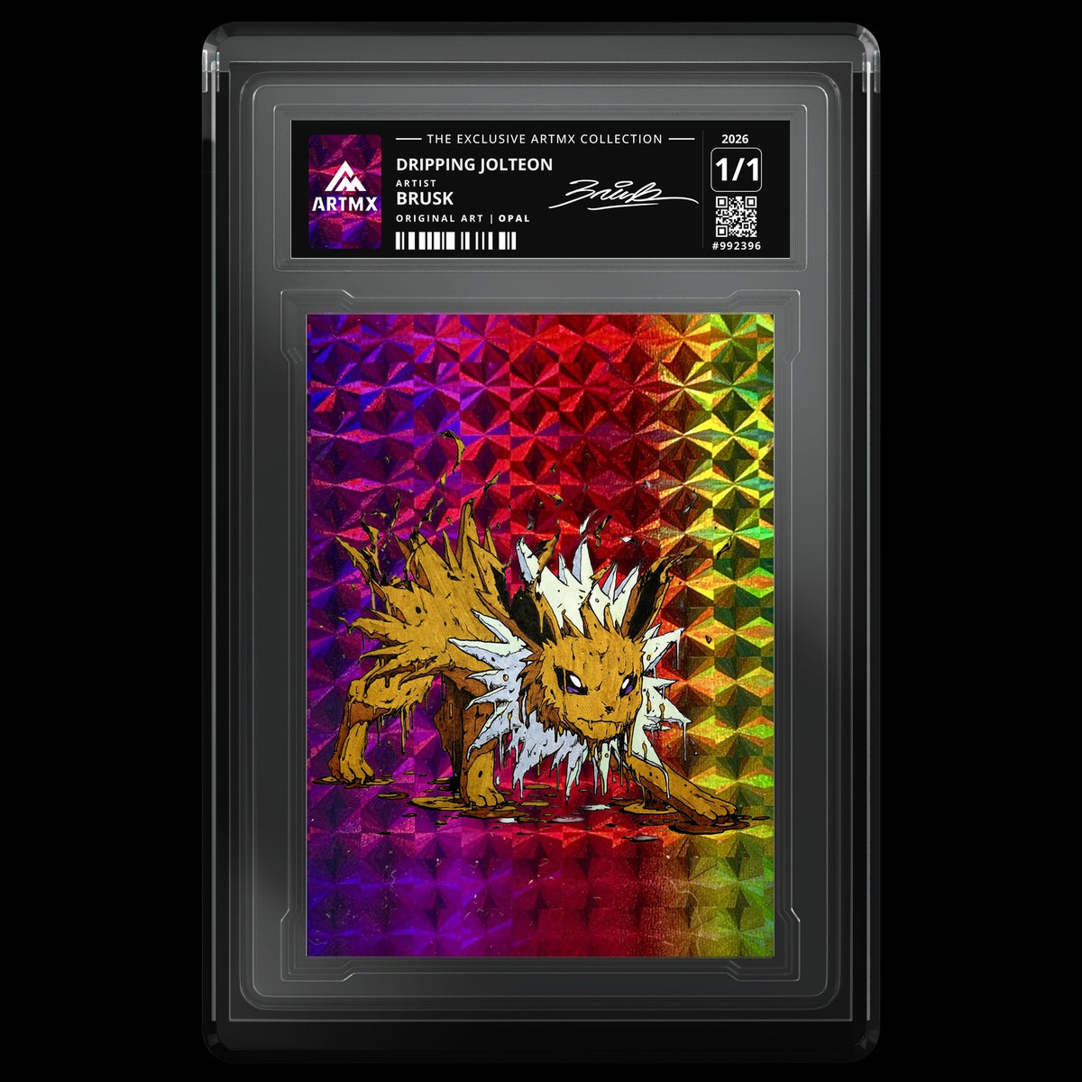 DRIPPING JOLTEON by Brusk — Opal — front