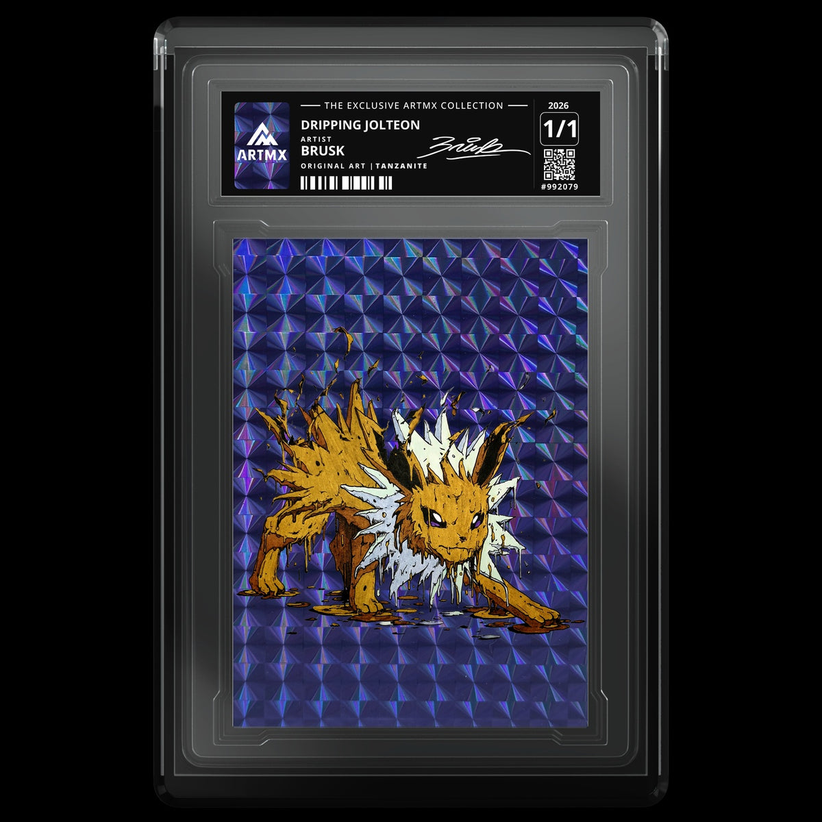 DRIPPING JOLTEON by Brusk — Tanzanite — front