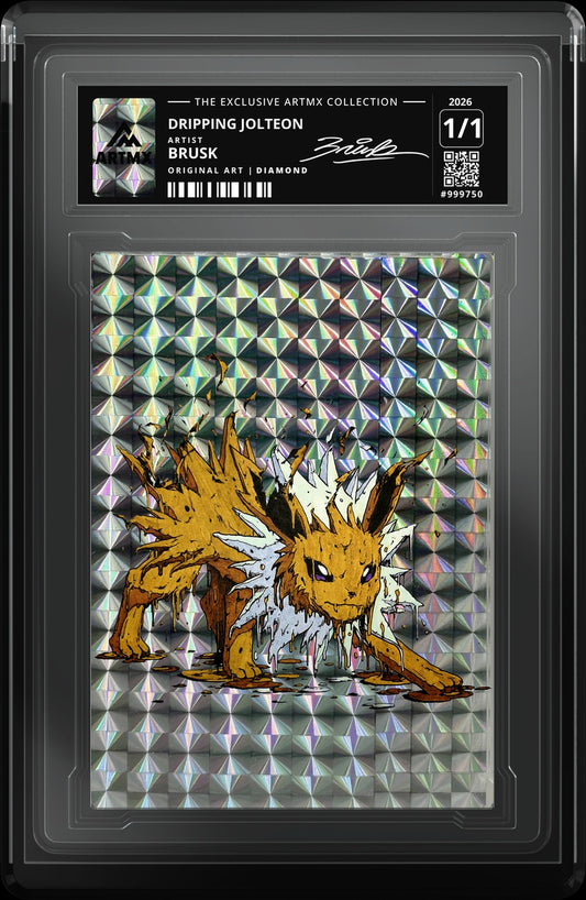 DRIPPING JOLTEON by Brusk — Diamond — close-up