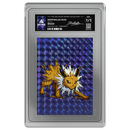 DRIPPING JOLTEON by Brusk — Tanzanite — on white