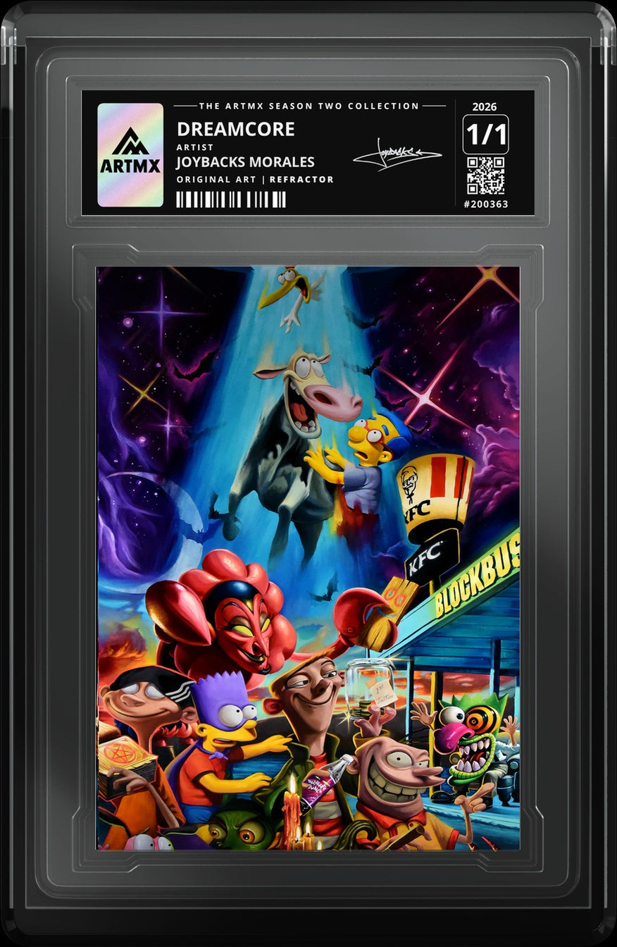 DREAMCORE by Joybacks Morales — Refractor — close-up