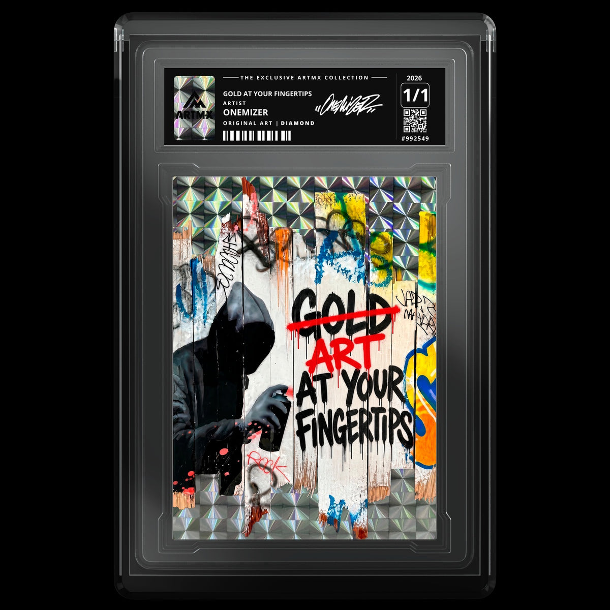 GOLD AT YOUR FINGERTIPS by Onemizer — Diamond — front