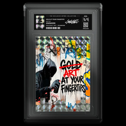 GOLD AT YOUR FINGERTIPS by Onemizer — Diamond — front