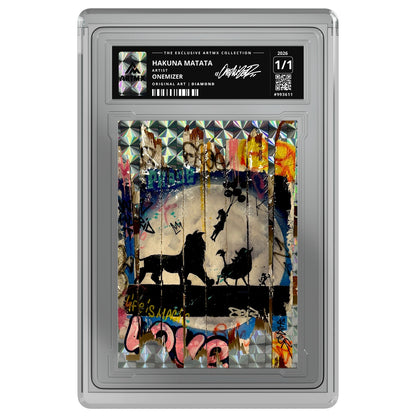 HAKUNA MATATA by Onemizer — Diamond — on white