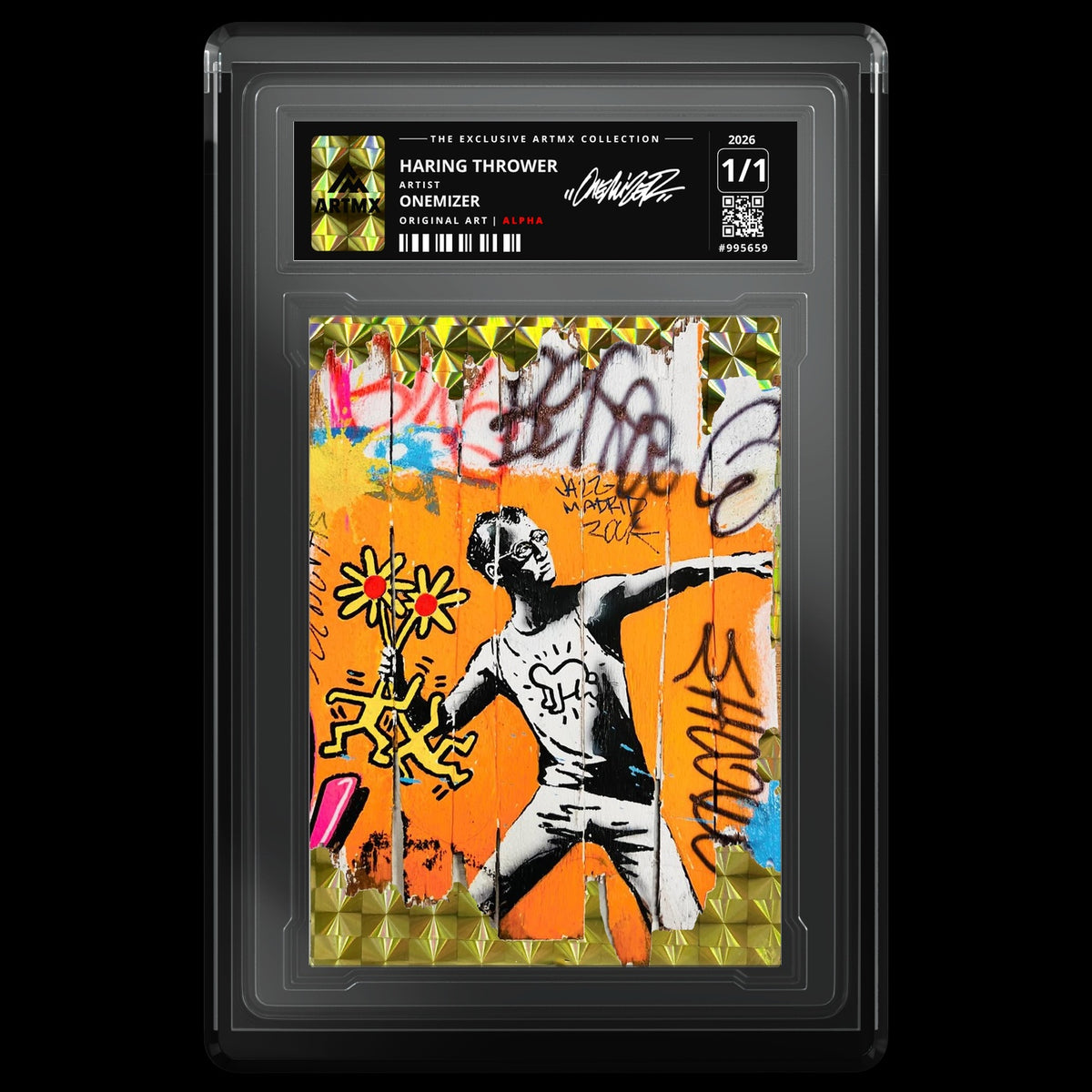 HARING THROWER by Onemizer — Alpha — front