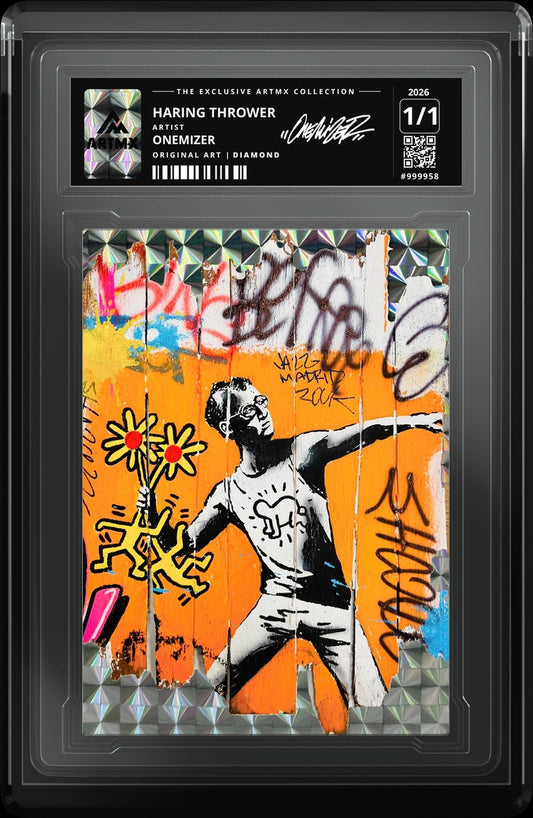 HARING THROWER by Onemizer — Diamond — close-up