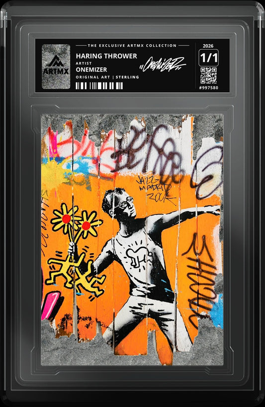HARING THROWER by Onemizer — Sterling — close-up
