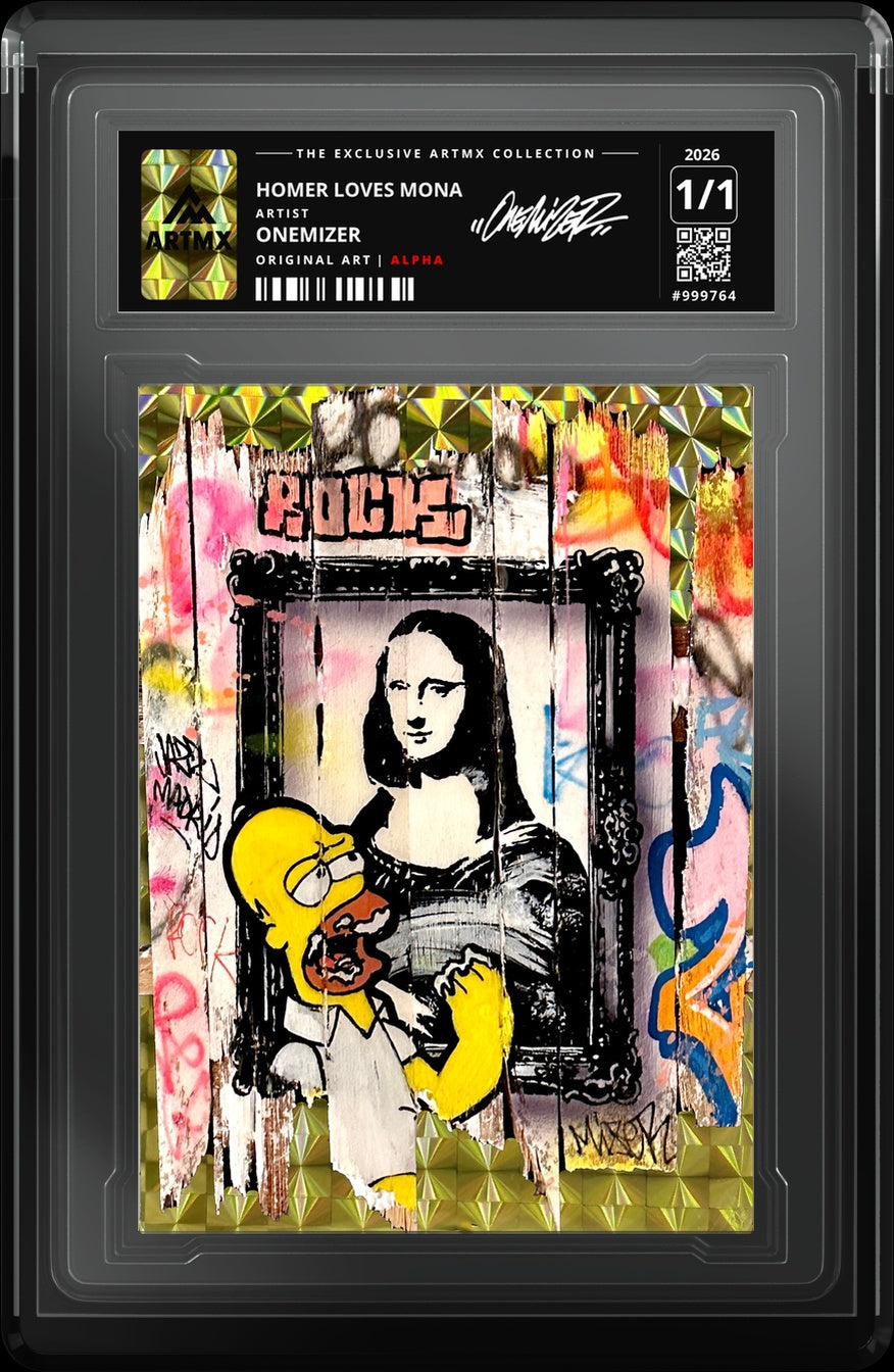 HOMER LOVES MONA by Onemizer — Alpha — close-up