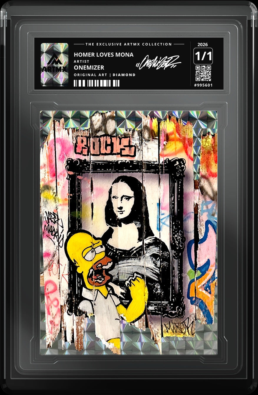 HOMER LOVES MONA by Onemizer — Diamond — close-up