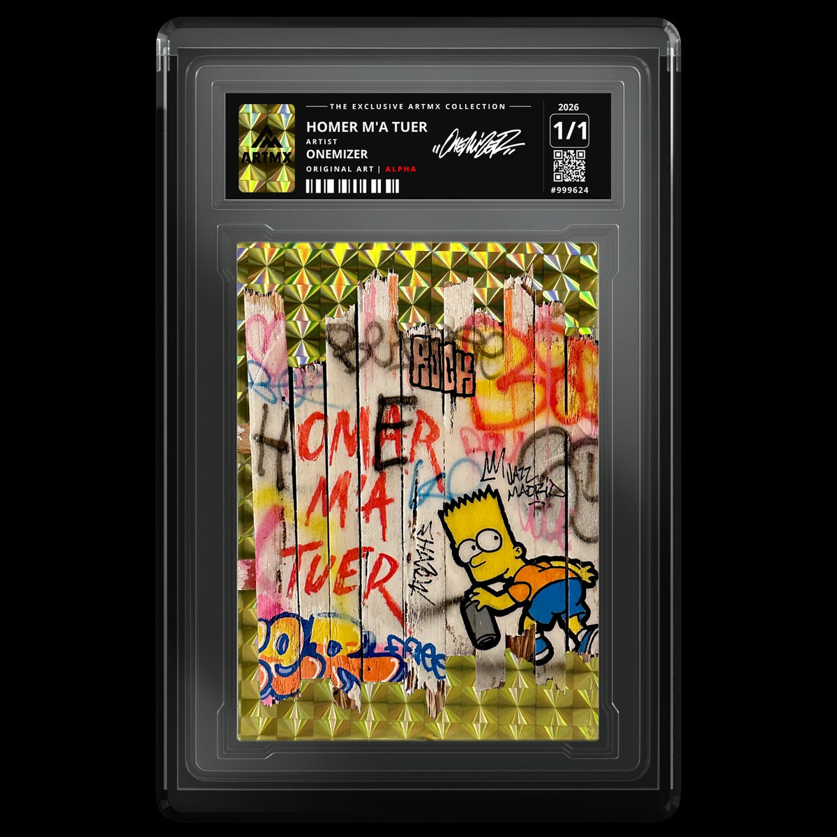 HOMER M'A TUER by Onemizer — Alpha — front