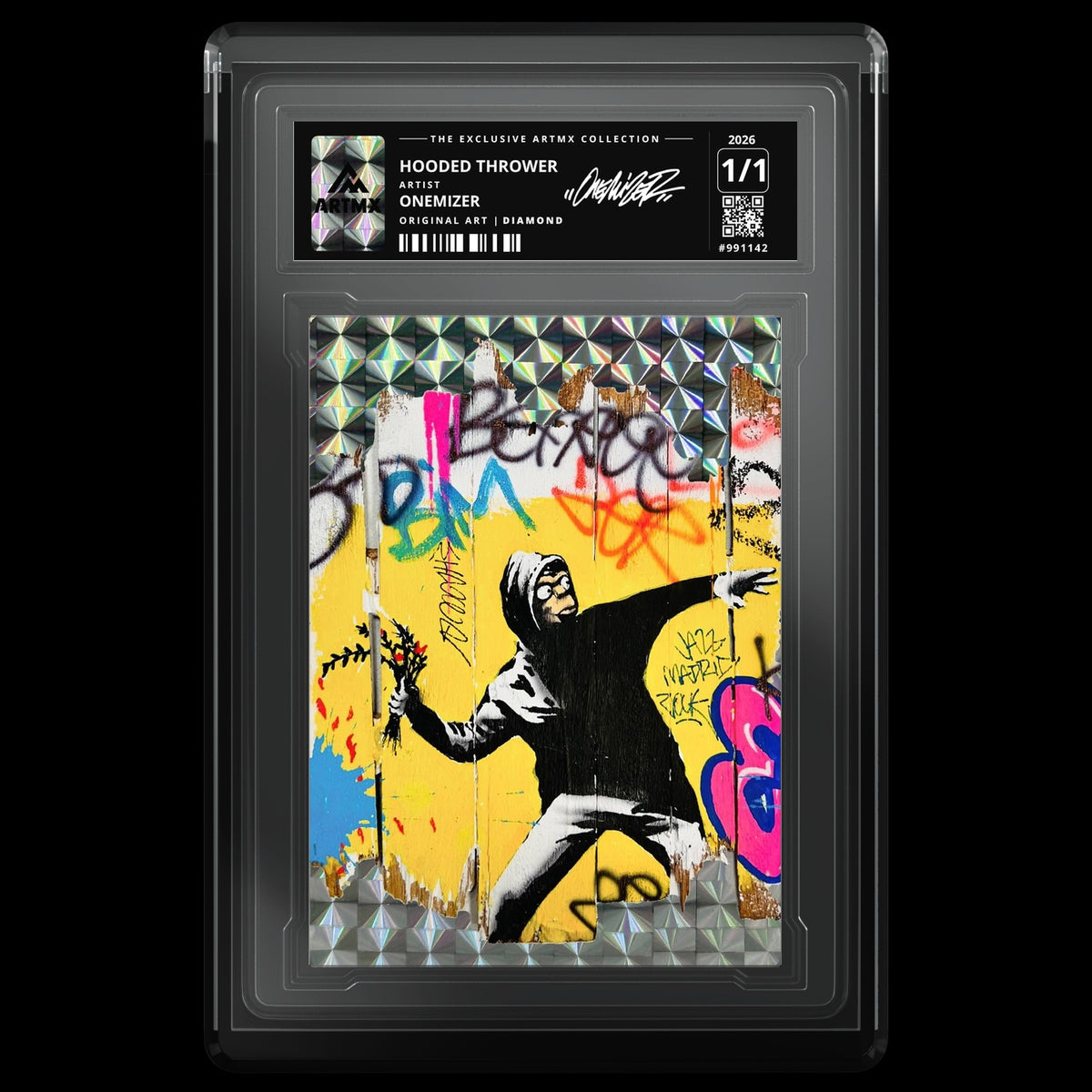 HOODED THROWER by Onemizer — Diamond — front