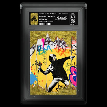 HOODED THROWER by Onemizer — Gilded — front