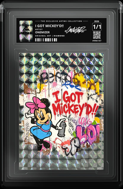 I GOT MICKEY'D!! by Onemizer — Diamond — close-up