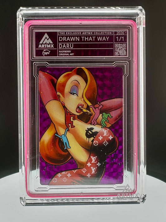 Drawn that Way by Daru (Raspberry / Unreleased)