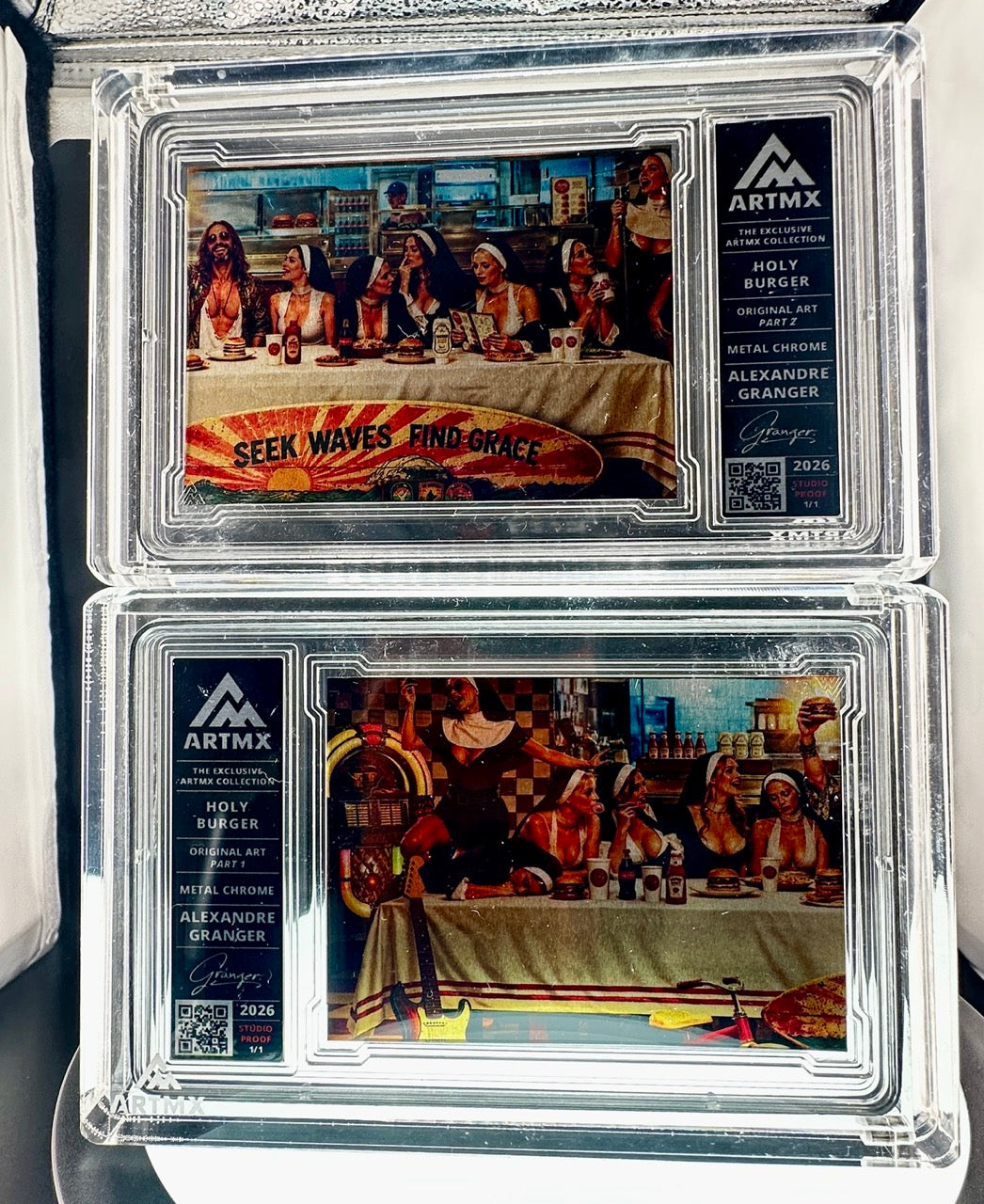 Holy Burger by Alexandre Granger (Metal Chrome / Studio Proof / Unreleased)
