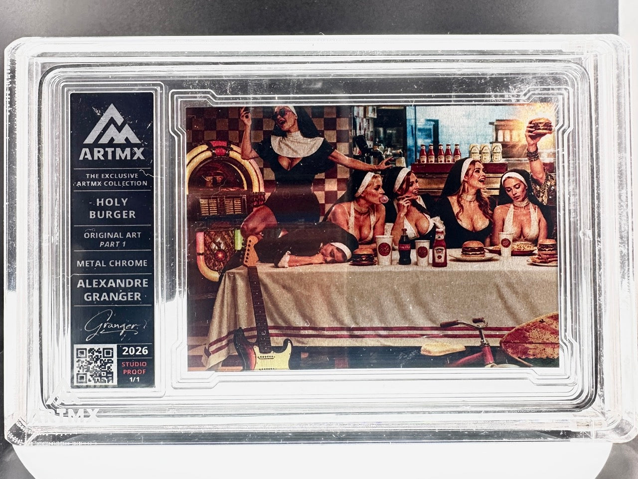 Holy Burger by Alexandre Granger (Metal Chrome / Studio Proof / Unreleased)
